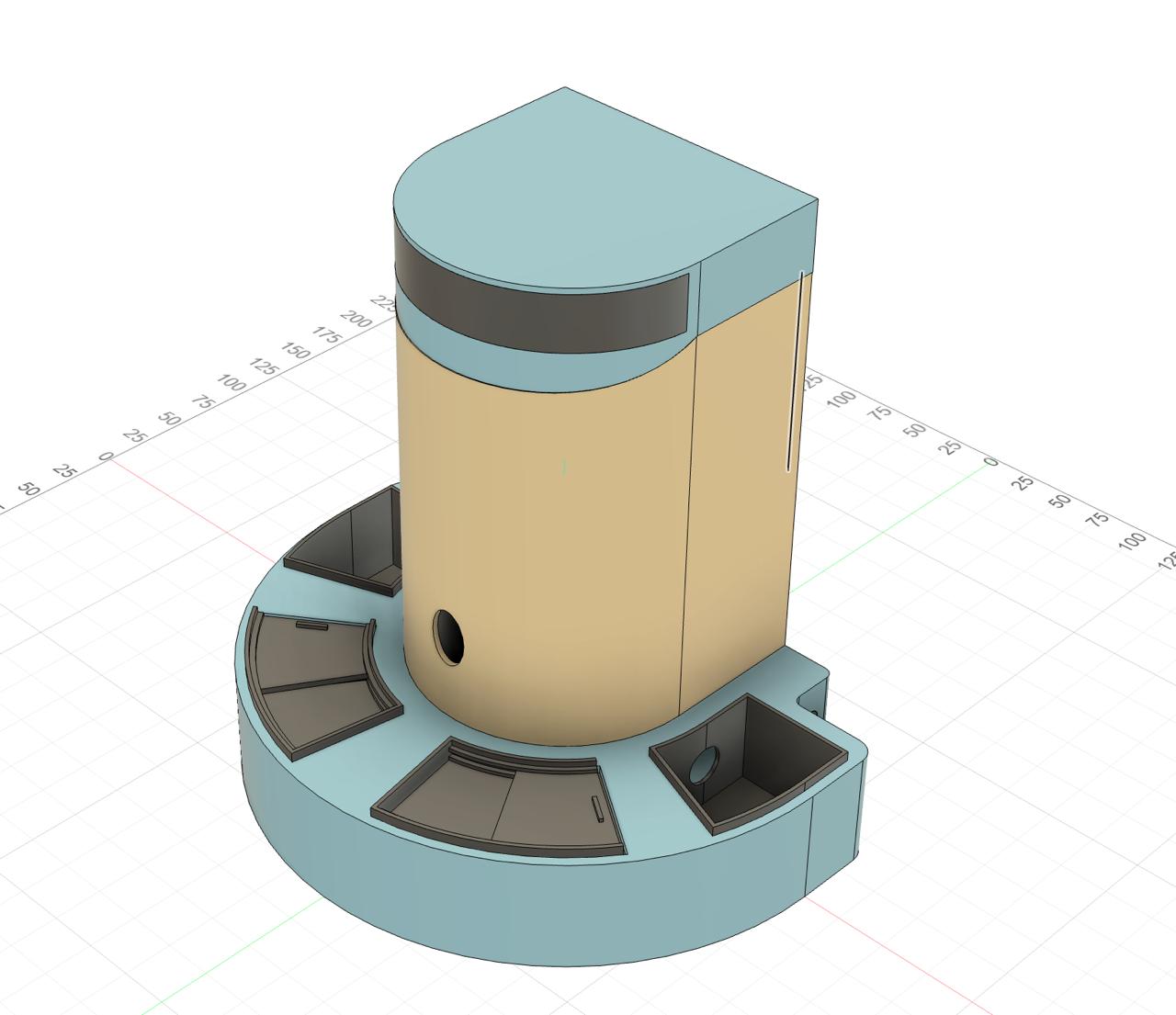 The Anxious Dog smart enrichment system — dispenser and puzzle base